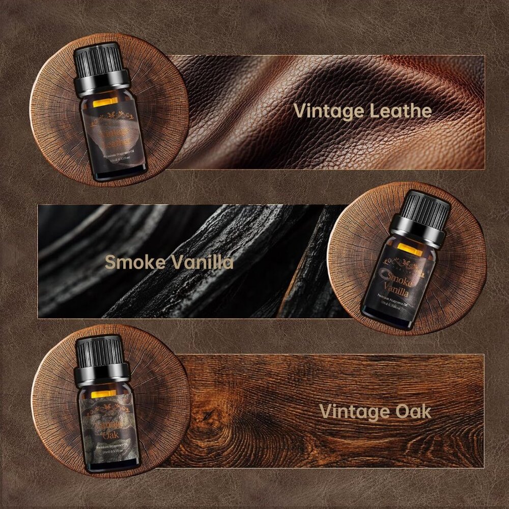 Men Essential Oils Set For Diffuser, Valentine's … - image 3